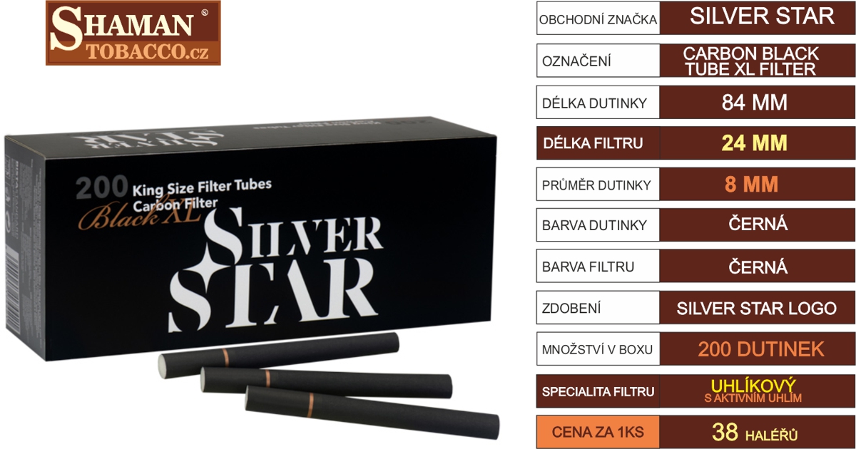 parametry_silver_star_carbon_black_tube_200_SHAMANTOBACCO.cz_01